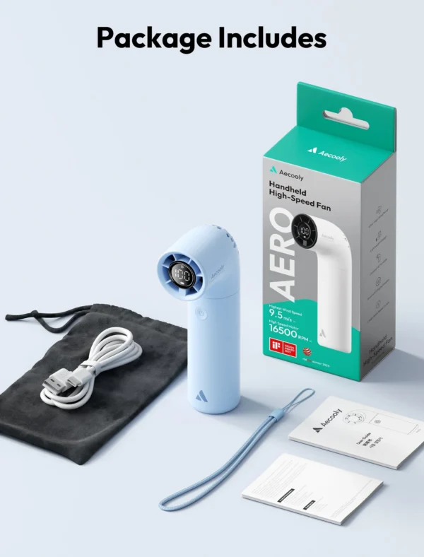 Handheld High-Speed Fan Aero-3500mAh