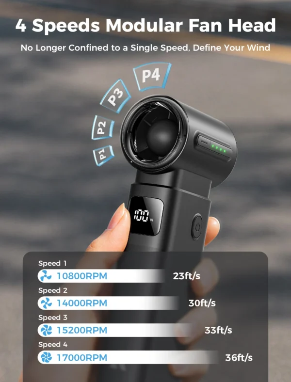 Portable Handheld Fan Air Mate & 5000mAh Power Bank