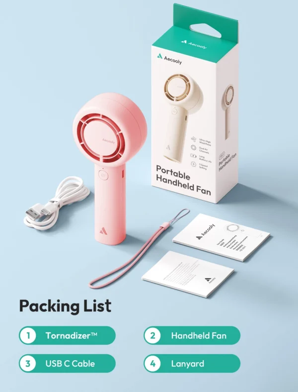Portable Handheld Fan Halo 01 4500mAh