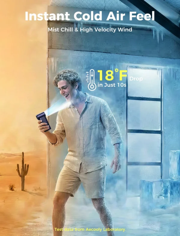 Portable Misting Fan Cold Air Ultra