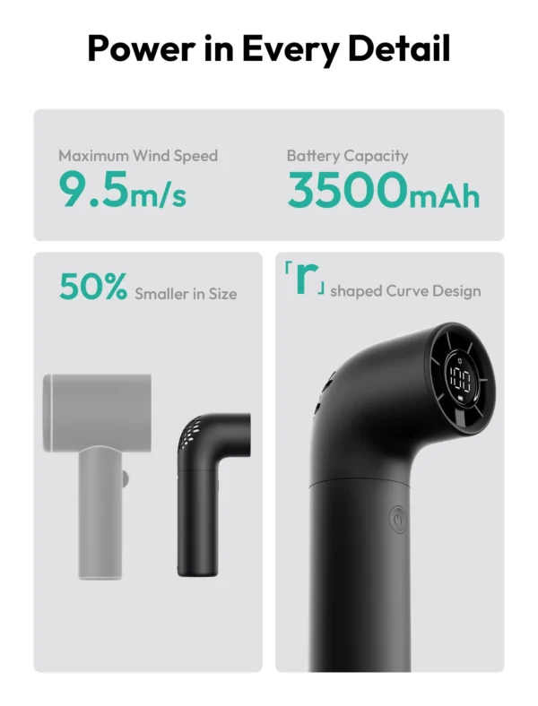 Handheld High-Speed Fan Aero-3500mAh