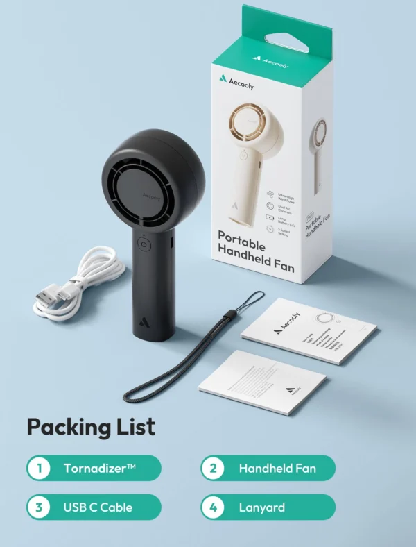 Portable Handheld Fan Halo 01 4500mAh