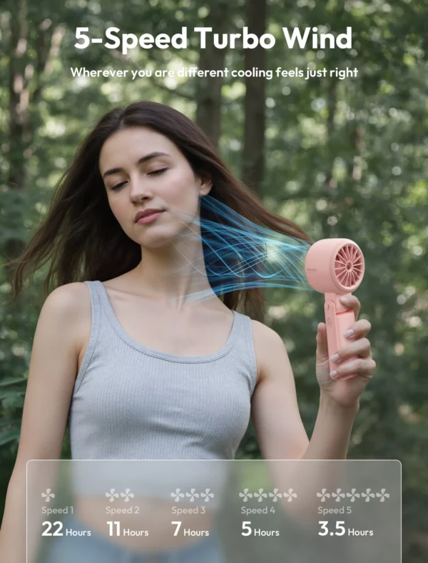 Portable Handheld Fan Halo 02