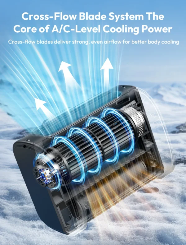Flow 9000mAh | High Velocity Waist Fan