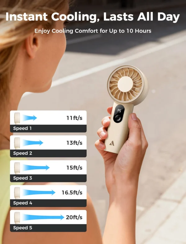 Portable Handheld Fan Halo 03
