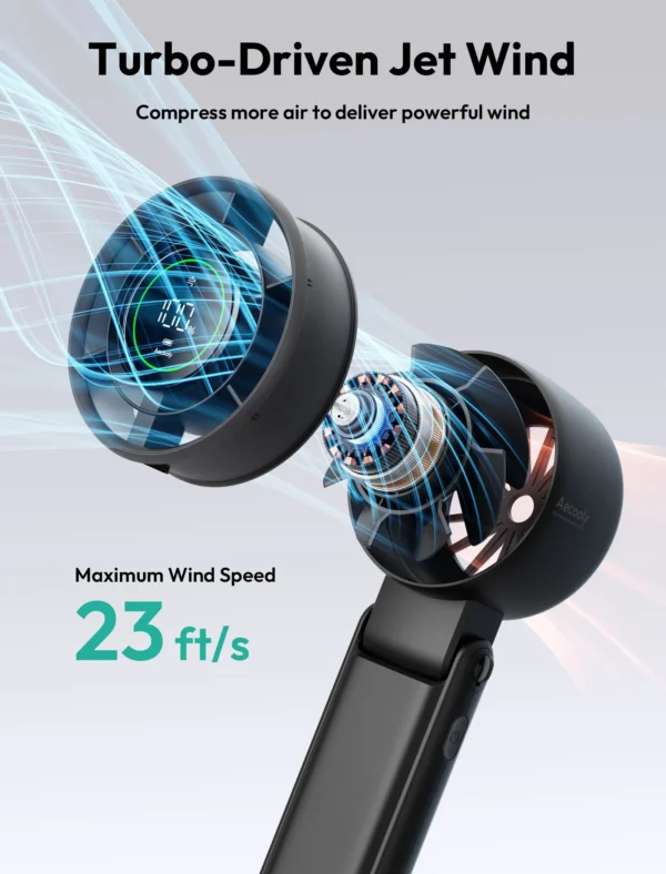 Portable Handheld Fan Halo 02