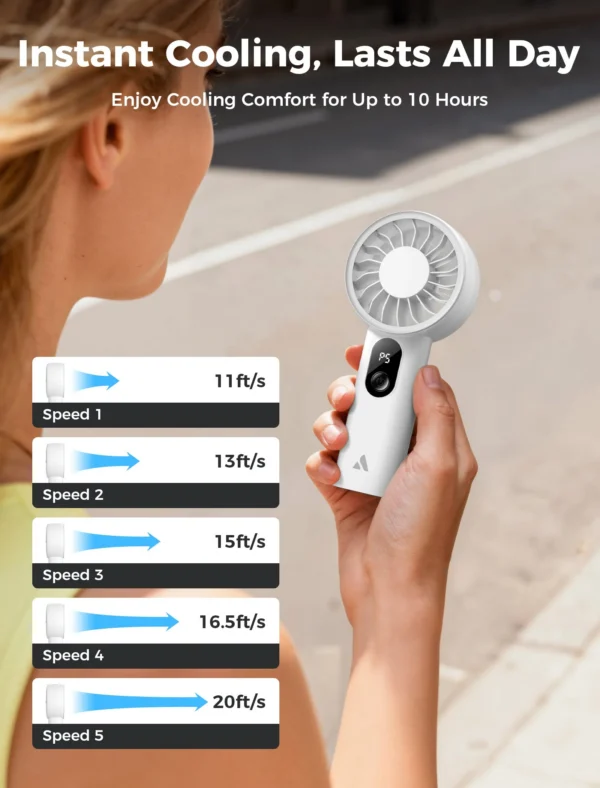 Portable Handheld Fan Halo 03