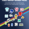 Portable Handheld Fan Air Gimbal -World Cup Edition