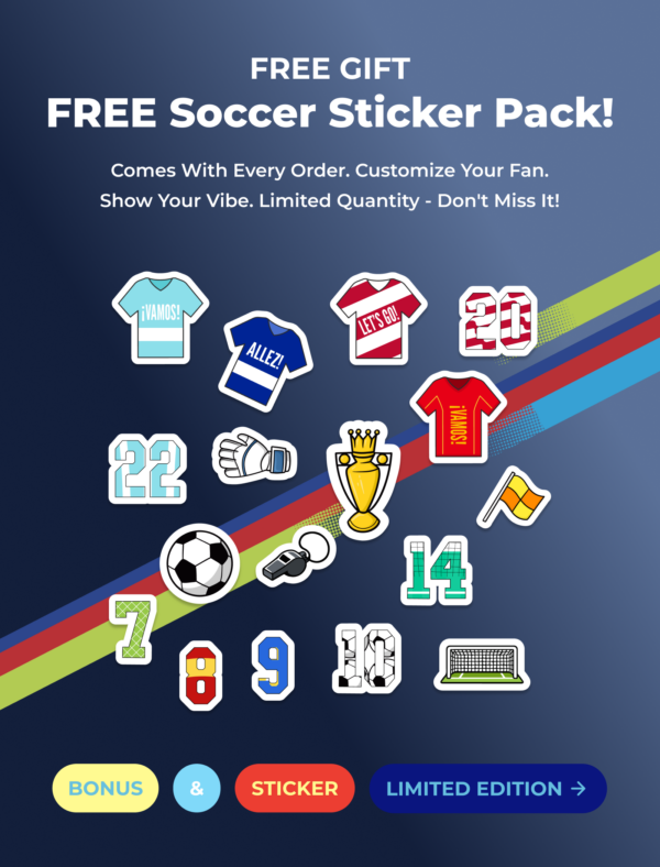 Portable Handheld Fan Air Gimbal -World Cup Edition