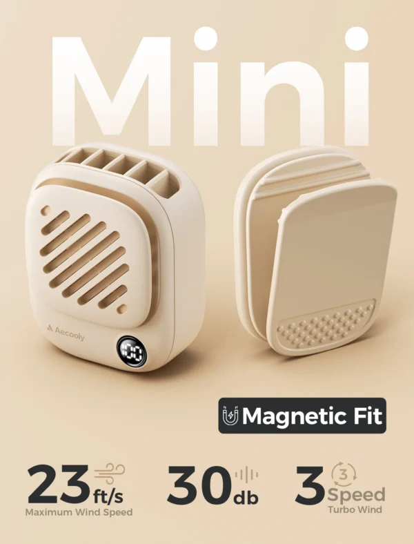 Mini Portable Neck Fan Click Clip