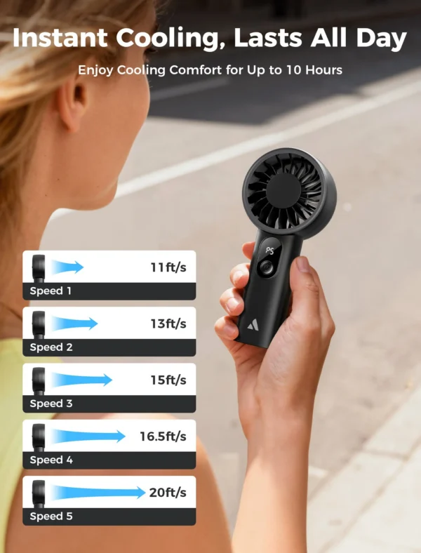 Portable Handheld Fan Halo 03