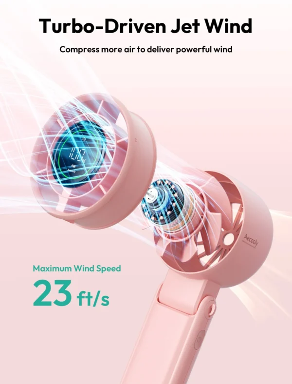 Portable Handheld Fan Halo 02