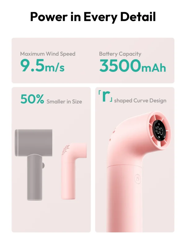 Handheld High-Speed Fan Aero-3500mAh