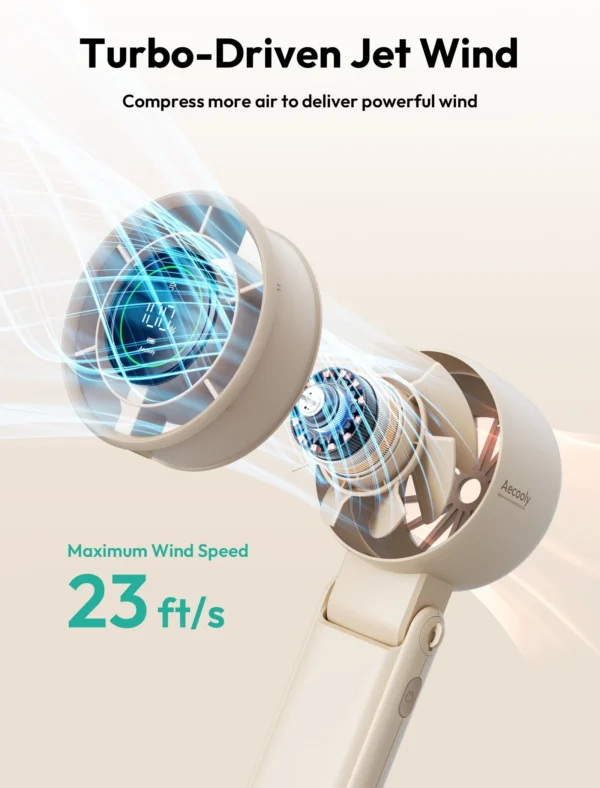 Portable Handheld Fan Halo 02