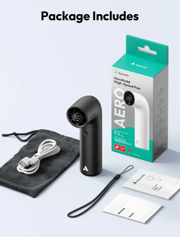 Handheld High-Speed Fan Aero-3500mAh