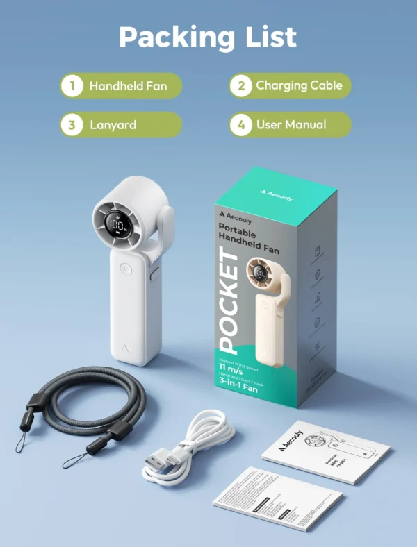 Portable Handheld Fan Air Gimbal -CAPY LULU Eidtion