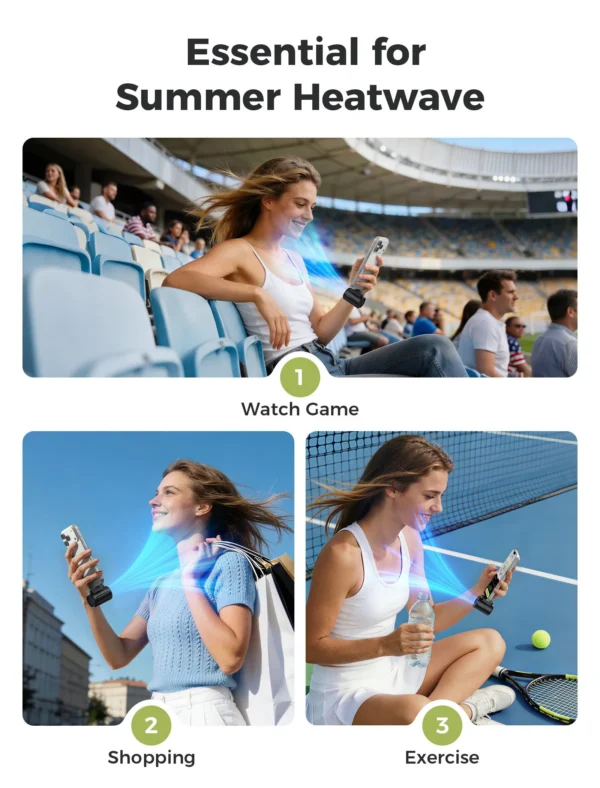 Powerful Type C Phone Fan Air Mate