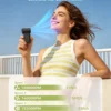 Portable Handheld Fan Air Mate & 2200mAh Power Bank