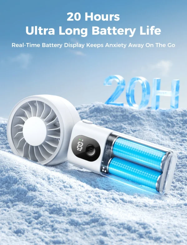 Portable Handheld Fan Halo 04