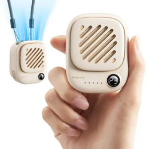 Mini Portable Neck Fan Click 01