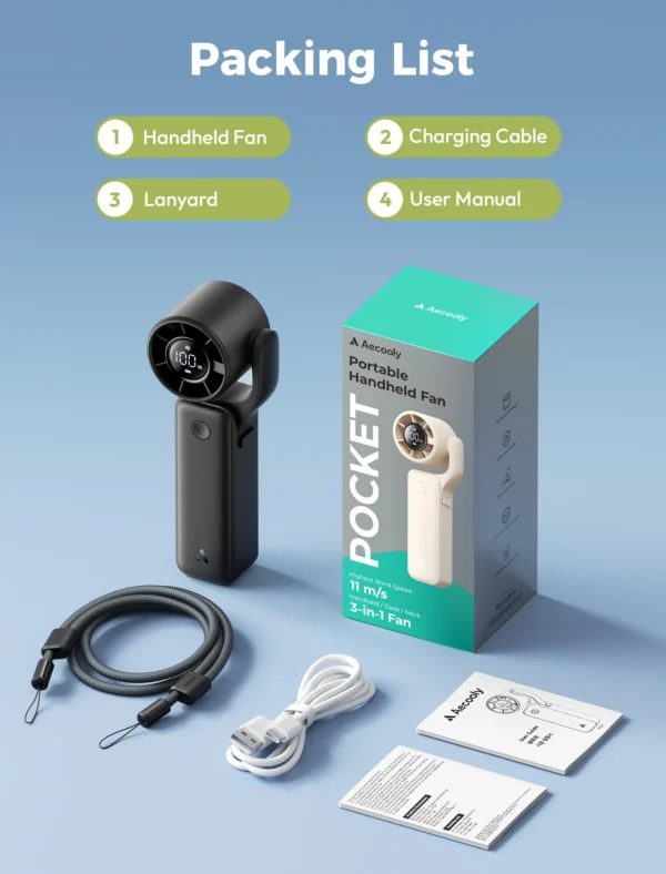 Portable Handheld Fan Air Gimbal -CAPY LULU Eidtion
