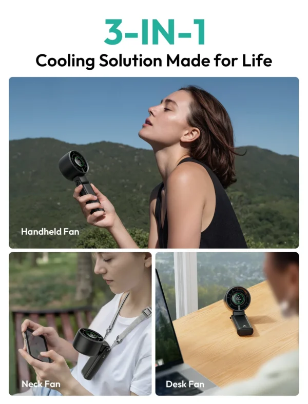 Portable Handheld Fan Halo 02