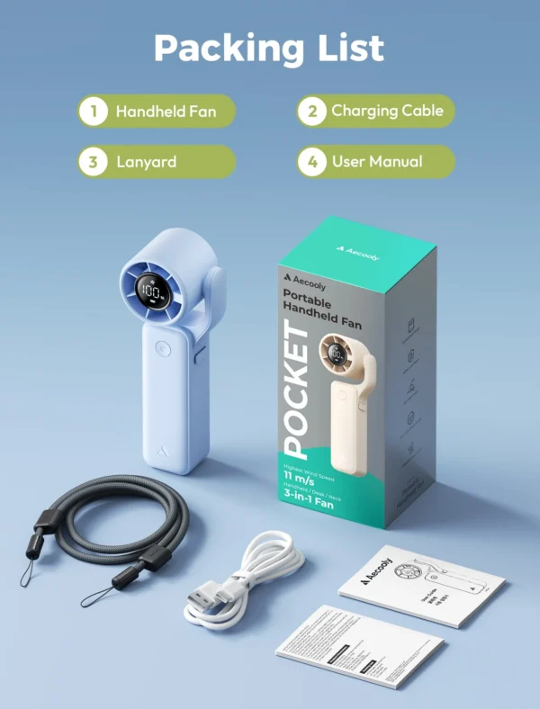 Portable Handheld Fan Air Gimbal -CAPY LULU Eidtion