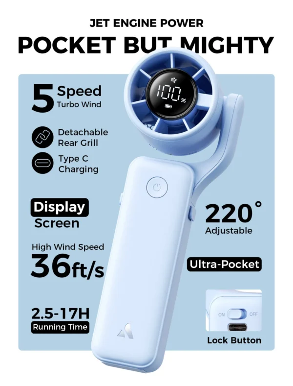 Portable Handheld Fan Air Gimbal Pro